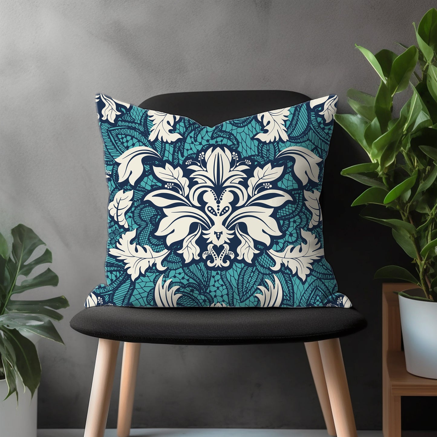 Blossom Floral Pillow Cover, Colorful Flower Modern Euro Pillow Shams, Decorative Bedroom Throw Pillow Case, Living Room Decoration