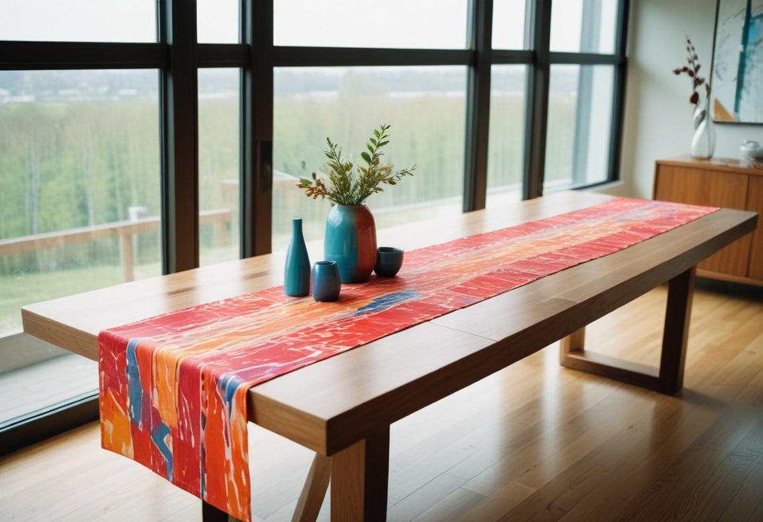 Elegant Table Runners Will Enhance Your Dining Experience