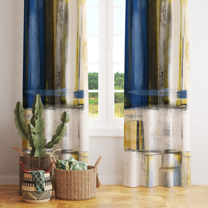 Oil Painting Abstract Curtains Obeo Texture Drape