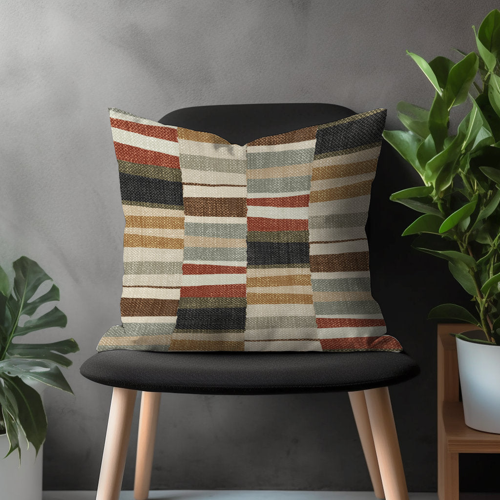 Southwestern Kilim Pillow Cover, Aztec Cushion Case, Ethnic Farmhouse Decoration, Turkish Pattern Bedroom Throw Pillow Case