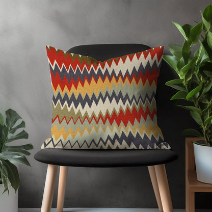 Southwestern Kilim Pillow Cover, Aztec Cushion Case, Ethnic Farmhouse Decoration, Turkish Pattern Bedroom Throw Pillow Case