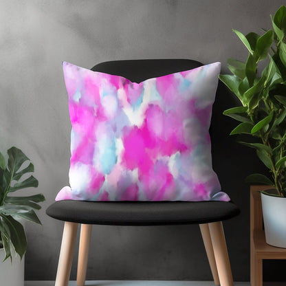 Brush Stroke Pillow Cover, Colourful Euro Sham Bedroom Throw Pillow Case, Abstract Living Room Decoration, Paint Effect Boho Home Decor