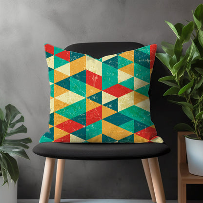 Mid Century Modern Pillow Cover Abstract Euro Pillow Case