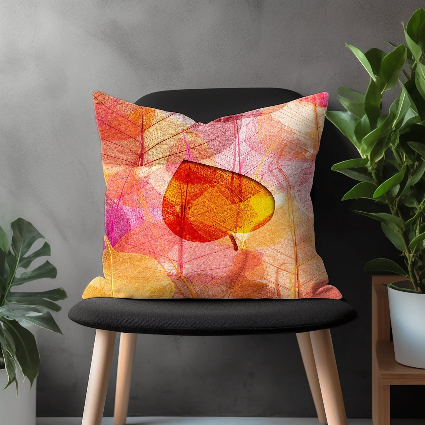 Blossom Pillow Cover, Tulip Euro Shams Case, Flower Bedroom Thro Pillow Case, Floral Living Room Decor, Any Size Pillow Case