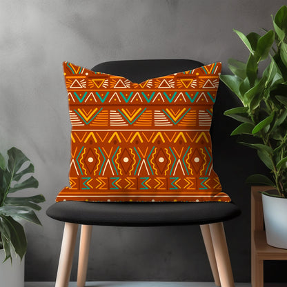 Ethnic Turkish Kilim Pillow Cover, Traditional Southwestern Farmhouse Decor, Aztec Bedroom Throw Pillow Case, Tribal Pattern Living Room