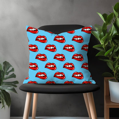 Omg Pillow Cover, Wow Pop Art Bedroom Throw Pillow Case, Funky Living Room Home Decor, Vibrant Colors Custom Made Pillow Cover