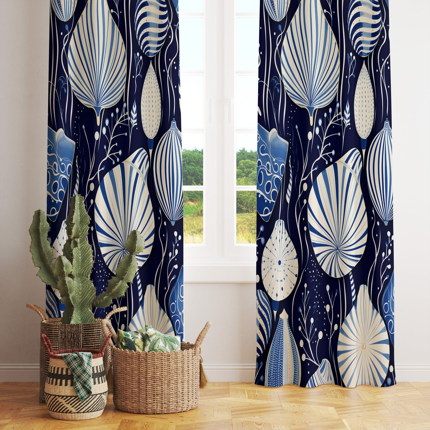 Nautical Marine Curtains Coastal & Sea View Drapes