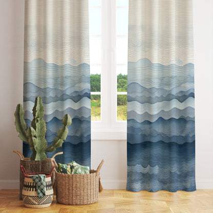 Nautical Marine Curtains Coastal & Sea View Drapes